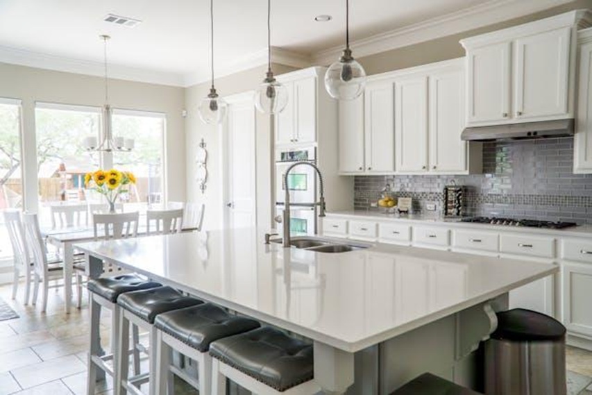 white elegant kitchen